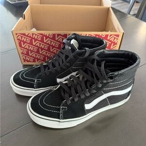 Vans Classic Black and White High-Tops